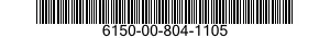 6150-00-804-1105  6150008041105 008041105