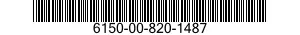 6150-00-820-1487  6150008201487 008201487