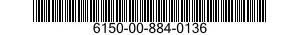 6150-00-884-0136  6150008840136 008840136