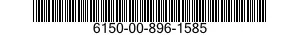 6150-00-896-1585  6150008961585 008961585