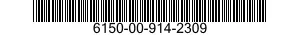 6150-00-914-2309  6150009142309 009142309
