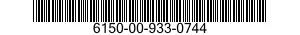 6150-00-933-0744  6150009330744 009330744