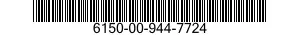 6150-00-944-7724  6150009447724 009447724