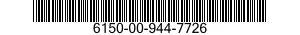 6150-00-944-7726  6150009447726 009447726
