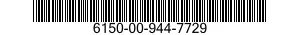 6150-00-944-7729  6150009447729 009447729