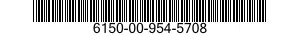 6150-00-954-5708 CABLE ASSEMBLY,SPECIAL PURPOSE,ELECTRICAL 6150009545708 009545708