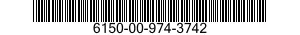 6150-00-974-3742  6150009743742 009743742
