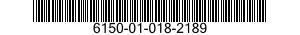 6150-01-018-2189  6150010182189 010182189