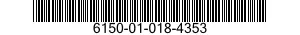 6150-01-018-4353  6150010184353 010184353