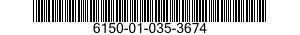 6150-01-035-3674  6150010353674 010353674