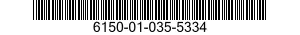 6150-01-035-5334 BUS,CONDUCTOR 6150010355334 010355334