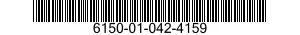 6150-01-042-4159  6150010424159 010424159