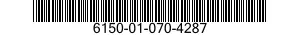 6150-01-070-4287 LEAD,ELECTRICAL 6150010704287 010704287