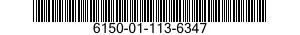 6150-01-113-6347  6150011136347 011136347