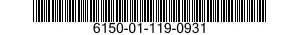6150-01-119-0931 WIRING HARNESS,BRANCHED 6150011190931 011190931
