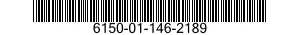 6150-01-146-2189  6150011462189 011462189