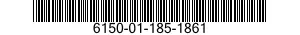 6150-01-185-1861 CABLE ASSEMBLY,SPECIAL PURPOSE,ELECTRICAL 6150011851861 011851861