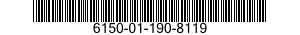 6150-01-190-8119 CABLE ASSEMBLY,SPECIAL PURPOSE,ELECTRICAL 6150011908119 011908119