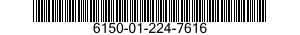 6150-01-224-7616 CABLE ASSEMBLY,POWER,ELECTRICAL 6150012247616 012247616