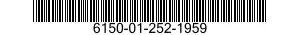 6150-01-252-1959  6150012521959 012521959