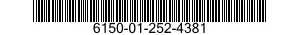 6150-01-252-4381 CABLEASSEMBLY,SPECIALPURPOSE,E 6150012524381 012524381