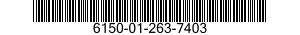 6150-01-263-7403 CABLE ASSEMBLY,SPECIAL PURPOSE,E 6150012637403 012637403