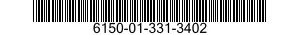 6150-01-331-3402 CABLE ASSEMBLY,SPECIAL PURPOSE,ELECTRICAL 6150013313402 013313402