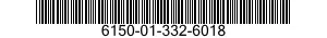 6150-01-332-6018 CABLE ASSEMBLY SET,ELECTRICAL 6150013326018 013326018