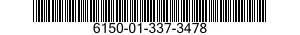 6150-01-337-3478 CABLE ASSEMBLY SET,ELECTRICAL 6150013373478 013373478
