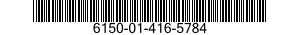 6150-01-416-5784 CABLE ASSEMBLY,POWER,ELECTRICAL 6150014165784 014165784