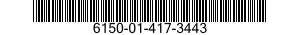 6150-01-417-3443 BUS,CONDUCTOR 6150014173443 014173443