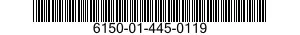 6150-01-445-0119 CABLE ASSEMBLY,SPECIAL PURPOSE,ELECTRICAL 6150014450119 014450119