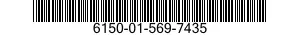 6150-01-569-7435 CABLE ASSEMBLY,POWER,ELECTRICAL 6150015697435 015697435
