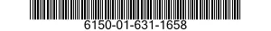6150-01-631-1658 CABLE ASSEMBLY,SPECIAL PURPOSE,ELECTRICAL 6150016311658 016311658