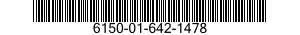 6150-01-642-1478 LEAD,ELECTRICAL 6150016421478 016421478
