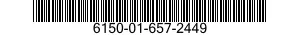 6150-01-657-2449 CABLE ASSEMBLY,SPECIAL PURPOSE,ELECTRICAL 6150016572449 016572449