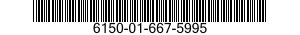 6150-01-667-5995 LEAD,STORAGE BATTERY 6150016675995 016675995