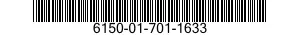 6150-01-701-1633 CABLE ASSEMBLY,SPECIAL PURPOSE,ELECTRICAL 6150017011633 017011633