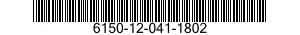 6150-12-041-1802  6150120411802 120411802