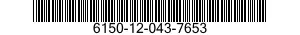 6150-12-043-7653  6150120437653 120437653