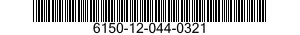 6150-12-044-0321  6150120440321 120440321