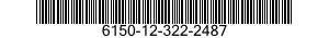 6150-12-322-2487 CABLE ASSEMBLY,SPECIAL PURPOSE,ELECTRICAL 6150123222487 123222487