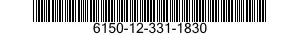 6150-12-331-1830 CABLE ASSEMBLY,SPECIAL PURPOSE,ELECTRICAL,BRANCHED 6150123311830 123311830