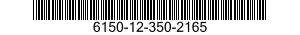 6150-12-350-2165 CABLE ASSEMBLY,SPECIAL PURPOSE,ELECTRICAL 6150123502165 123502165