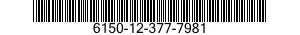 6150-12-377-7981 CABLE ASSEMBLY,SPECIAL PURPOSE,ELECTRICAL 6150123777981 123777981