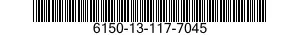 6150-13-117-7045 CABLE ASSEMBLY,POWER,ELECTRICAL 6150131177045 131177045