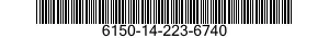 6150-14-223-6740  6150142236740 142236740