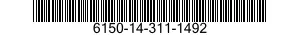 6150-14-311-1492  6150143111492 143111492