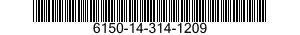 6150-14-314-1209  6150143141209 143141209