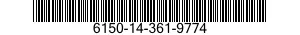 6150-14-361-9774 CORD ASSEMBLY,ELECTRICAL 6150143619774 143619774